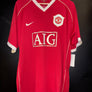 MANCHESTER UNITED RONALDO 2006-2007 ORIGINAL JERSEY Size 2XL