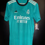 REAL MADRID VINI JR 2021-2022 ORIGINAL JERSEY Size S