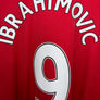 MANCHESTER UNITED IBRAHIMOVIC 2016-2017 ORIGINAL JERSEY Size XL