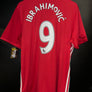 MANCHESTER UNITED IBRAHIMOVIC 2016-2017 ORIGINAL JERSEY Size XL