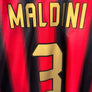 AC MILAN MALDINI 2004-2005 ORIGINAL JERSEY Size L