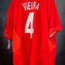 JUVENTUS VIEIRA 2004-2005 ORIGINAL JERSEY Size 2XL