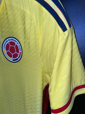 COLOMBIA 2022-2023 ORIGINAL PLAYER  JERSEY Size M
