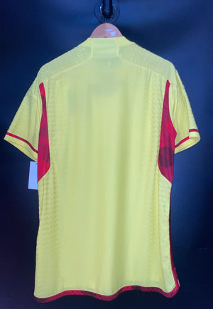 COLOMBIA 2022-2023 ORIGINAL PLAYER  JERSEY Size L