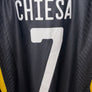 JUVENTUS CHIESA 2023-2024 ORIGINAL PLAYER JERSEY Size M
