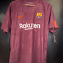 BARCELONA INIESTA 2017-2018 ORIGINAL AWAY JERSEY Size L