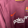 BARCELONA INIESTA 2017-2018 ORIGINAL AWAY JERSEY Size L