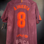 BARCELONA INIESTA 2017-2018 ORIGINAL AWAY JERSEY Size L