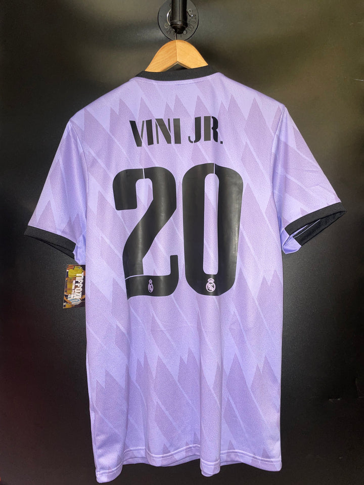 REAL MADRID VINI JR 2022-2023 ORIGINAL AWAY JERSEY Size M