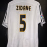 REAL MADRID ZIDANE 2003-2004 ORIGINAL JERSEY Size L