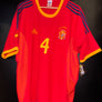 SPAIN PEP GUARDIOLA 2002-2003 ORIGINAL JERSEY Size XL