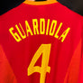 SPAIN PEP GUARDIOLA 2002-2003 ORIGINAL JERSEY Size XL