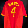 SPAIN PEP GUARDIOLA 2002-2003 ORIGINAL JERSEY Size XL