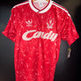 LIVERPOOL 1989-1990 ORIGINAL JERSEY SIZE S