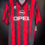 AC MILAN BAGGIO 1995-1996 ORIGINAL JERSEY Size XL