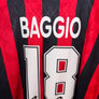 AC MILAN BAGGIO 1995-1996 ORIGINAL JERSEY Size XL