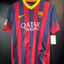 BARCELONA NEYMAR JR 2013-2014 ORIGINAL JERSEY Size M