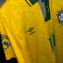 BRAZIL ROMARIO 1992-1993 ORIGINAL JERSEY SIZE M