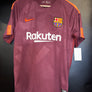 BARCELONA MESSI 2017-2018 ORIGINAL JERSEY Size M