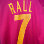 SPAIN 2004 RAUL ORIGINAL JERSEY Size M
