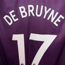 MANCHESTER CITY DE BRUYNE 2018-2019 ORIGINAL JERSEY Size L