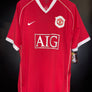 MANCHESTER UNITED RONALDO 2006-2007 ORIGINAL JERSEY Size XL