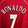 MANCHESTER UNITED RONALDO 2006-2007 ORIGINAL JERSEY Size XL