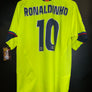 BARCELONA RONALDINHO 2005-2006 ORIGINAL AWAY JERSEY Size L