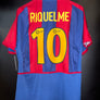 BARCELONA RIQUELME 2002-2003 ORIGINAL JERSEY Size L