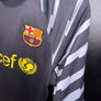 BARCELONA VALDES 2010-2011 ORIGINAL GOALKEEPER JERSEY Size M