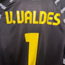 BARCELONA VALDES 2010-2011 ORIGINAL GOALKEEPER JERSEY Size M