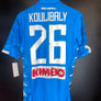 NAPOLI KOULIBALY  2019-2020 ORIGINAL PLAYER JERSEY Size M