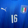 ITALY DE ROSSI 2016-2017 ORIGINAL JERSEY Size M