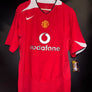 MANCHESTER UNITED ROONEY 2004-2005 ORIGINAL JERSEY Size L