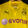 BORUSSIA DORTMUND REUS 2014-2015 ORIGINAL CHAMPIONS LEAGUE JERSEY SIZE M