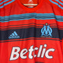 OLYMPIQUE MARSEILLE 2011-2012 ORIGINAL PLAYER JERSEY SIZE L