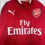 ARSENAL AUBAMEYANG 2017-2018 ORIGINAL JERSEY Size L