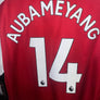 ARSENAL AUBAMEYANG 2017-2018 ORIGINAL JERSEY Size L
