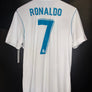 REAL MADRID RONALDO 2017-2018 ORIGINAL JERSEY SIZE M