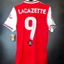 ARSENAL LACAZETTE 2019-2020 ORIGINAL PLAYER ISSUE JERSEY Size M