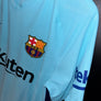 BARCELONA 2017-2018 ORIGINAL PLAYER JERSEY Size L