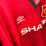 MANCHESTER UNITED CANTONA 1995-1996 ORIGINAL JERSEY Size XL