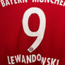 BAYERN MUNICH LEWANDOWSKI 2015-2016 ORIGINAL JERSEY Size XL