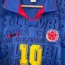 COLOMBIA 1997 VALDERRAMA AWAY ORIGINAL  JERSEY Size L