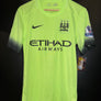 MANCHESTER CITY AGUERO 2015-2016 ORIGINAL JERSEY Size S