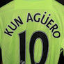 MANCHESTER CITY AGUERO 2015-2016 ORIGINAL JERSEY Size S