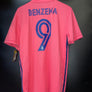 REAL MADRID BENZEMA 2019-2020 ORIGINAL JERSEY Size L