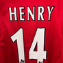 ARSENAL HENRY 2000-2001 ORIGINAL JERSEY Size XL
