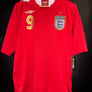 ENGLAND ROONEY 2006-2007 ORIGINAL JERSEY Size XL