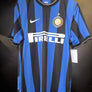 INTER MILAN ZANETTI 2009-2010 ORIGINAL JERSEY Size L